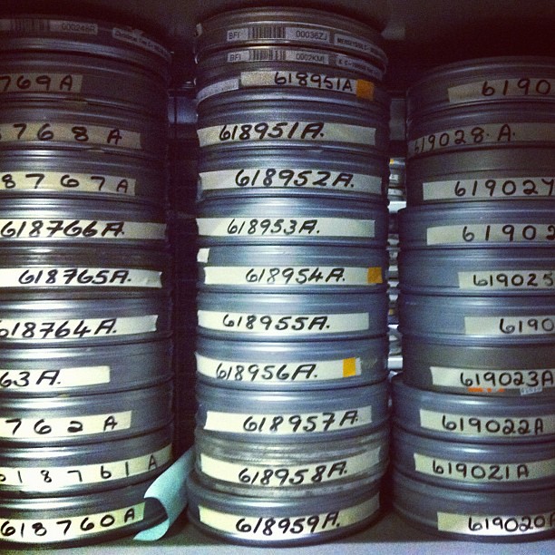 Tour of BFI Archive