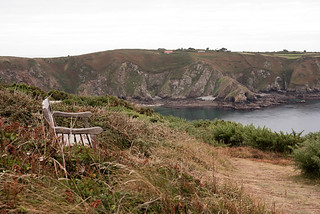 Gouliot Bay from Pilcher Monument - Sercq