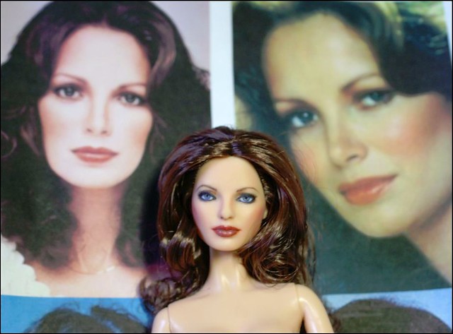 Beautiful Jaclyn Smith Glamorous re-paint doll by Donna Brinkley.