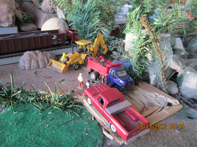 train truck toy layout model pickup 187 gmc hoscale 164scale
