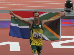 Oscar Pistorius wins the 400m T44 final