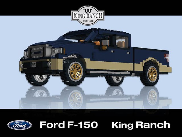 auto ranch ford car truck model king lego render utility pickup f150 challenge 60th cad lugnuts 37th moc ldd miniland supercrew lego911 theforrdweeat