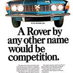 Rover P6 advert