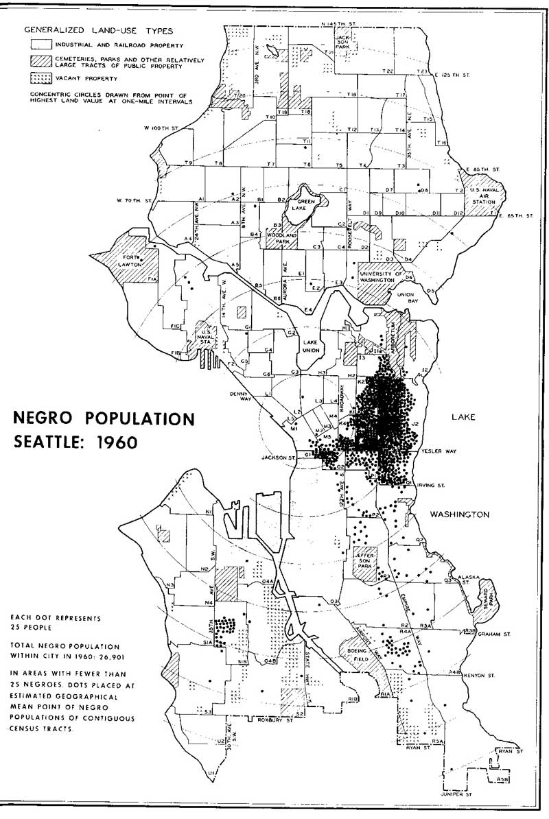Seattle's Negro Population 1960