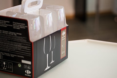 Les verres de la société Arc, entreprise lauréate des Trophées Développement Durable de Carrefour en 2012