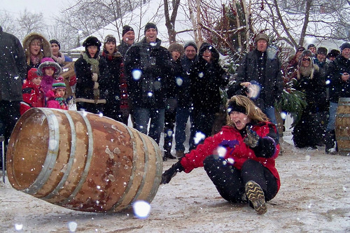 WINE COUNTRY ONTARIO - Barrel Rolling Competition