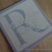 Lilac & Silver Custom Wedding Reserved Name Card Bride & Groom Monogram Initial <a style="margin-left:10px; font-size:0.8em;" href="http://www.flickr.com/photos/37714476@N03/8432892225/" target="_blank">@flickr</a>
