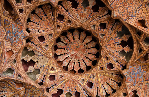 Palace Ceiling in Esfahan