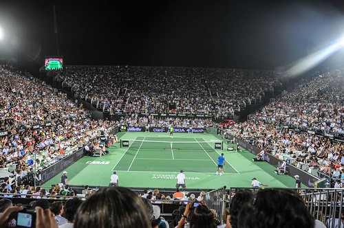 Roger Federer - Roger Federer en Tigre, Argentina