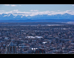 Looking West from the Calgary Tower