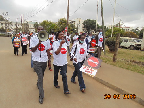 Faith -AHF Kenya, Jullius -KANCO and Njoki a HIV Activist