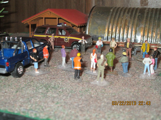 truck toy model pickup dodge sheriff ram dioramas diecast fordexplorer 164scale diecastdioramas hoscalefigures