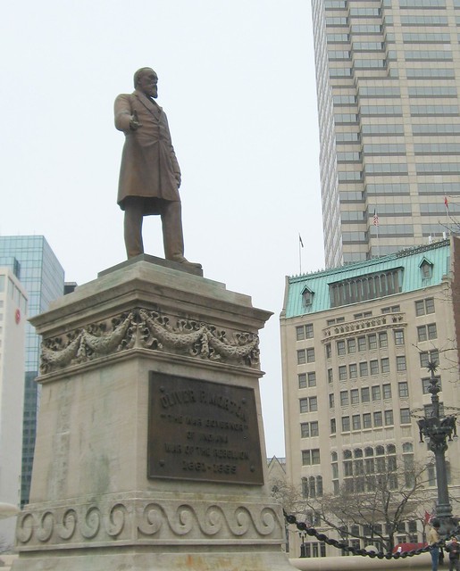Statue of Oliver P. Morton