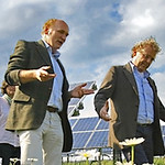 Solarpark mit Politprominenz