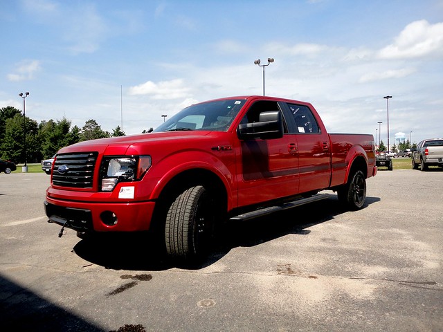 red ford f150 2012 fx4 appearancepackage rapidsford