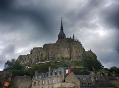 Stormy Sky Above Mont Saint-Michel