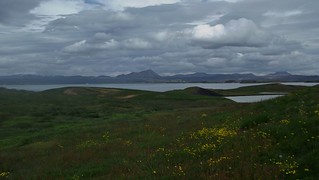 Lake Mývatn in North-East Iceland - July 2012