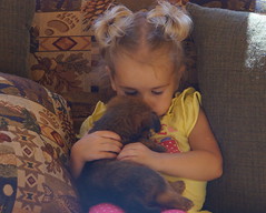 Ava and puppy 3