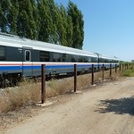 Train between Aydin and Denizli, headed towards Denizli <a style="margin-left:10px; font-size:0.8em;" href="http://www.flickr.com/photos/59134591@N00/7934769832/" target="_blank">@flickr</a>
