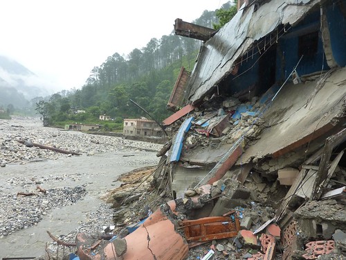 Flash floods in Uttarakhand