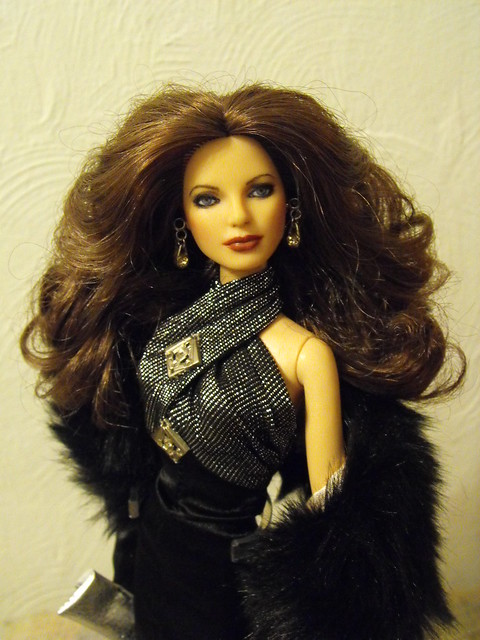 Worlds Title Winner for Most Beautiful Woman Jaclyn Smith as a Barbie Doll.