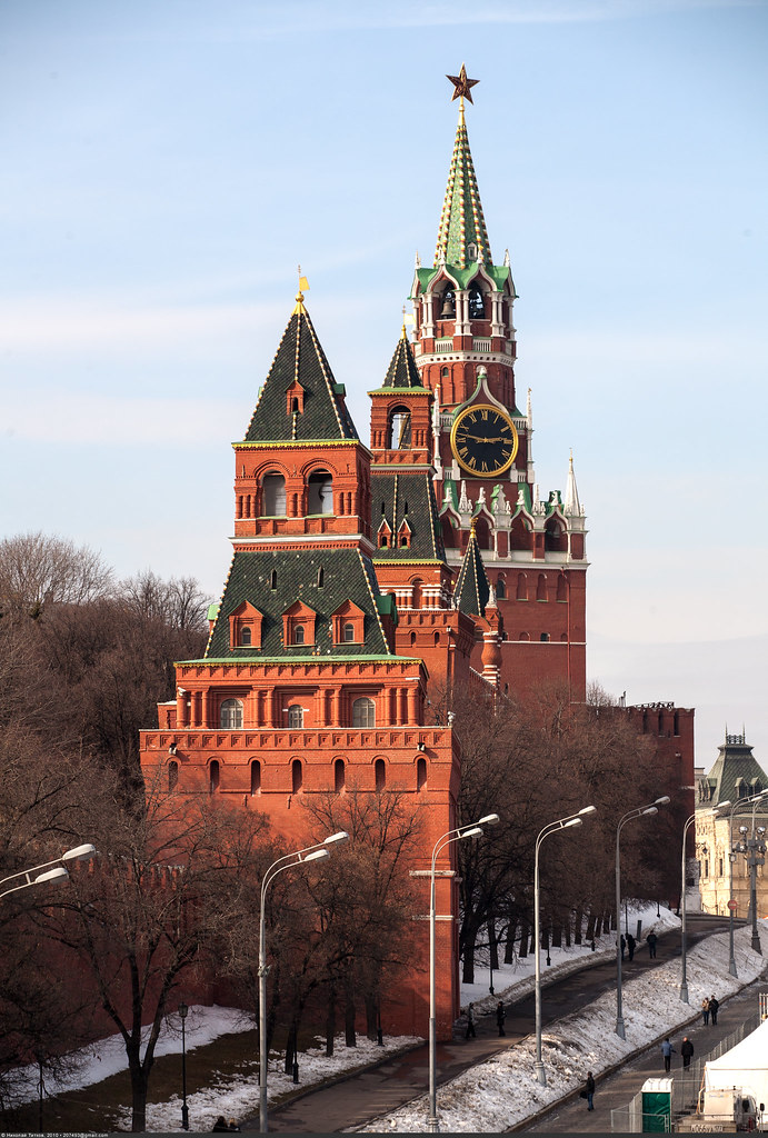 :    (Towers of Moscow Kremlin)