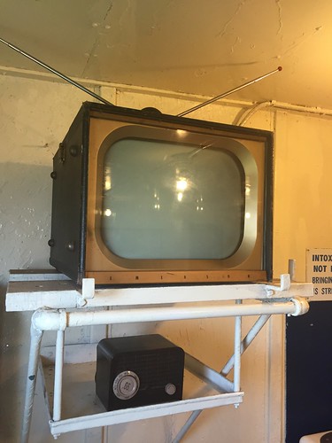 TV in the breakroom ©  joannapoe