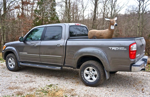 truck pickup deer toyota tundra decoy joestruck somewhereinkentucky joesfarm