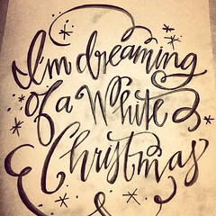 Sketching - I'm dreaming of a white christmas..