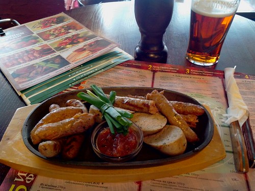 Assorted Sausages @ Clever Irish Pub ©  S Z