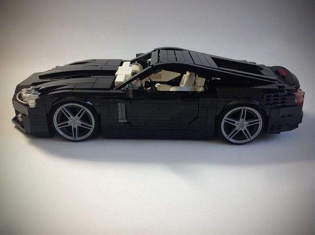 black car lego jaguar xkrs