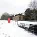 Nash Gallery, Queen Elizabeth Gate, Snowy Royal Botanic Gardens, KEW @ 19 January 2013
