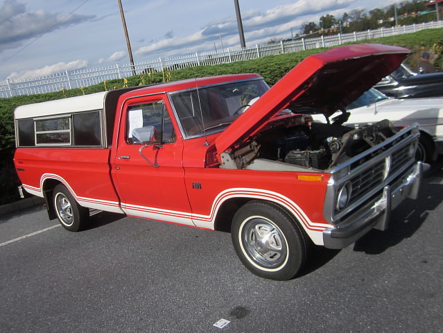 ford truck 1974 explorer pickup f100 cap carshow topper hersheypa aacaeasterndivisionfallmeet