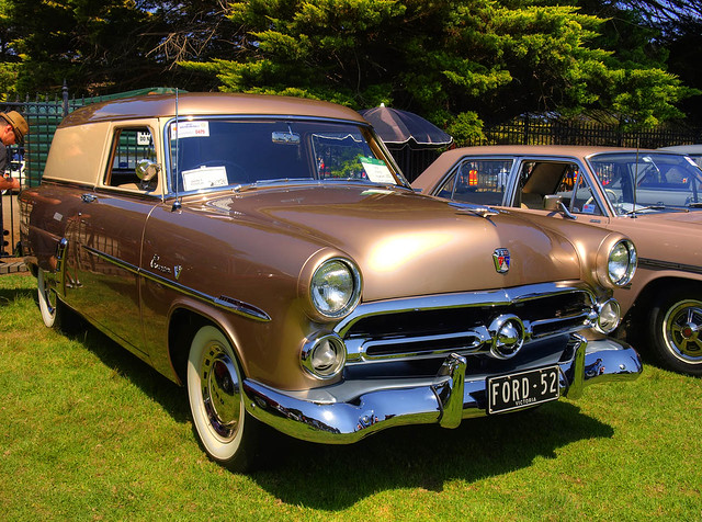 ford sedan classics delivery mornington courier oldcars hdr classiccars 1952 cs4 racv photomatix 52ford racvgreataustralianrally veteranvintage 1952fordcourier