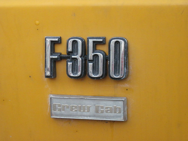 ford emblem diesel f350 crewcab