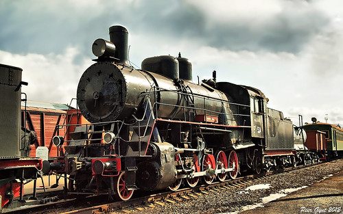 Russian Steam Locomotive E (Ye) 2-10-0 class -534.   - -534. ©  Peer.Gynt