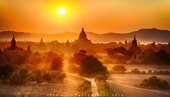 2013_Bagan_Sunset (yacsirius) Tags: sunset myanmar bagan shwesandaw