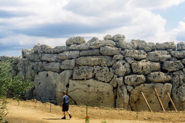 Gozo. Ggantija Prehistoric Temple