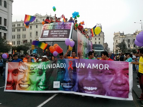 AHF Peru: Lima Pride - July 2nd 2016