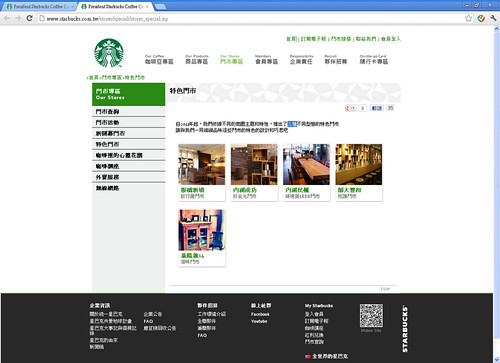President Starbucks Coffee Corp.統一星巴克 [門市專區特色門市] -  2012809 121647