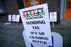 Protest Against Tax Avoidance . 21.09.2012
