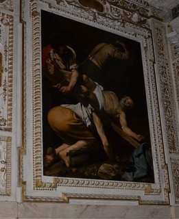 Crucifixion of St. Peter, Caravaggio, 1601, in...