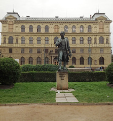 Antonin Dvořák statue, Prague