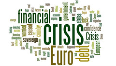 Euro Financial Crisis Word Cloud - Green