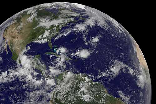 Watching a Train of Storminess in the Tropical Atlantic Ocean