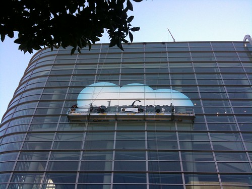 Union workers rolling out the Salesforce cloud sign