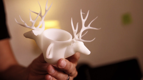 Hold Your Ideas in Your Hands with Shapeways 3D Printing : The Deer Cup