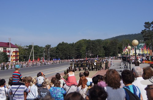 2nd September - Victory Day in Yuzhno-Sakhalinsk (Russia Far East) ©  Tatters 