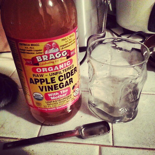Trying the whole apple cider vinegar thi by Shockingly Tasty, on Flickr