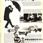 Peugeot 204 and 404 advert